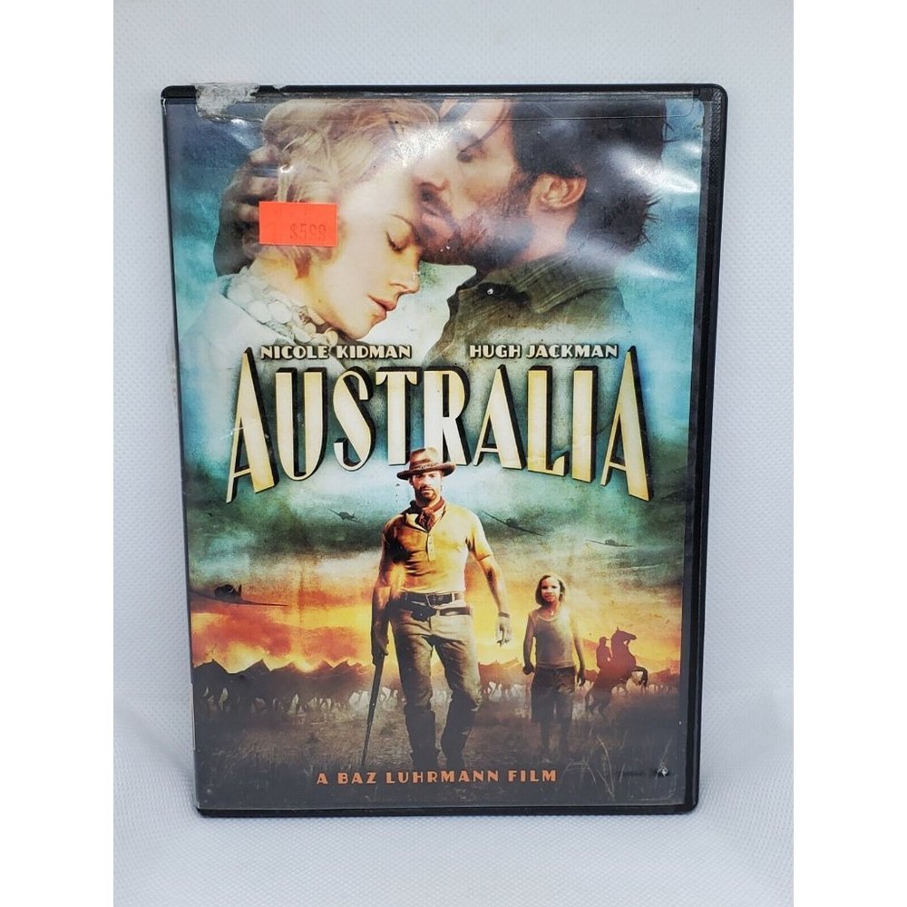 Baz Luhrmann 2008 Drama Australia DVD PG-13 Movie No Scratches